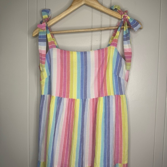 Draper James Multicolor Striped Maxi Dress - Picture 6 of 12
